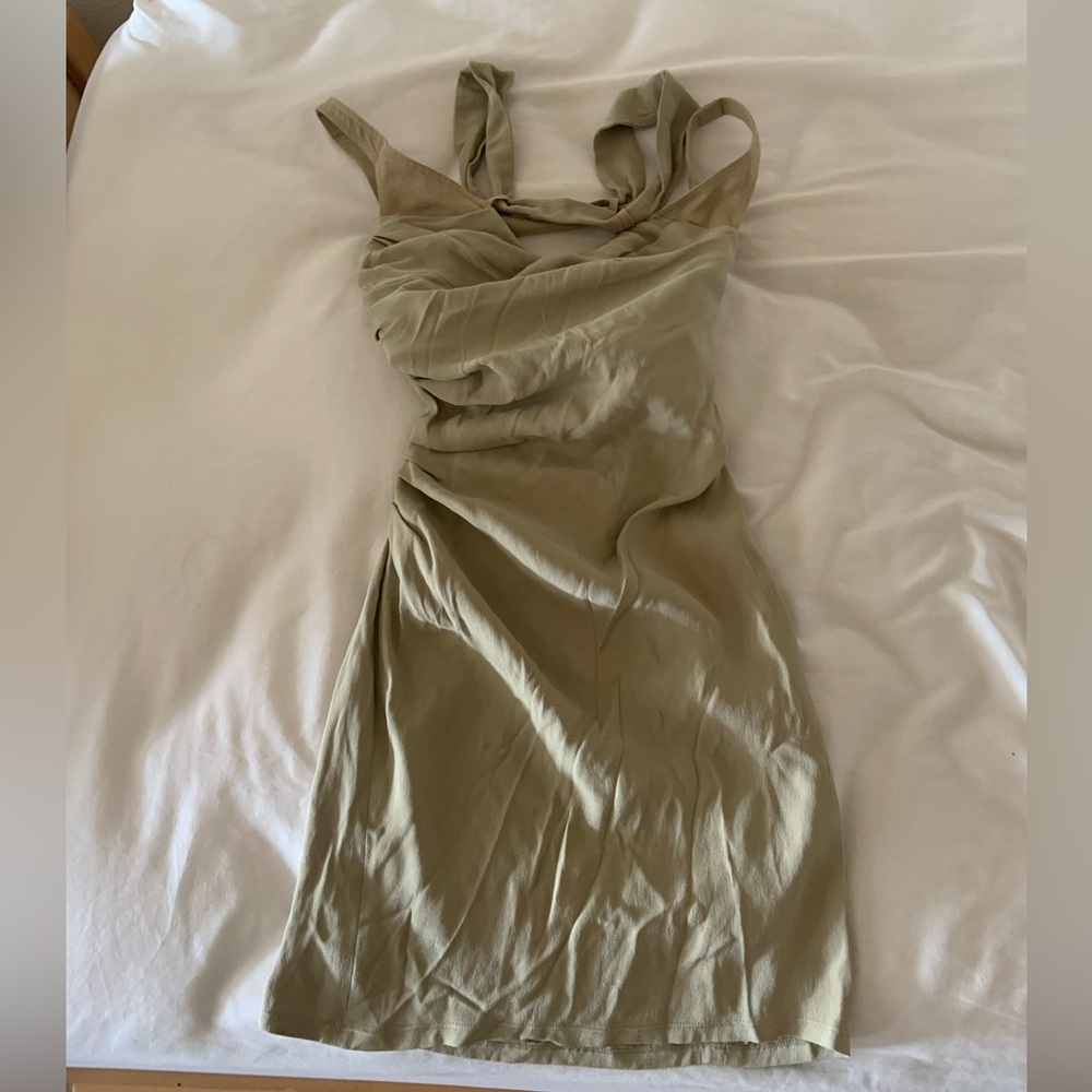 Jacquemus Beige Le Papier “La Robe Soffio” Dress 34